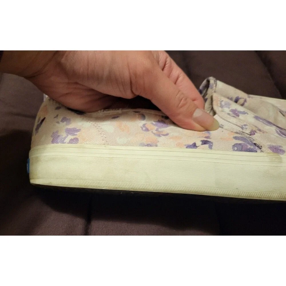 Keds Womens Floral Slip On Shoes Size 11